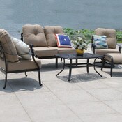 Cast Aluminum Chat Set